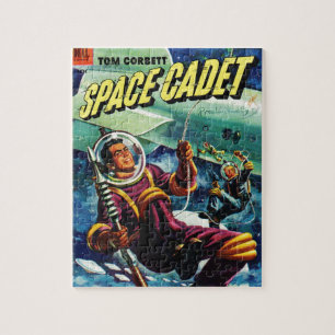 Schwebende Weltraumkadetten