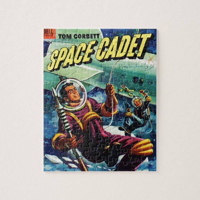 Schwebende Weltraumkadetten (Vertikal)