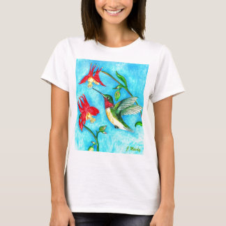 Schwebendes Hummer T-Shirt