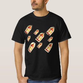 Schwebendes Laternen-Glow-Muster Cozy Ästhetik-Des T-Shirt