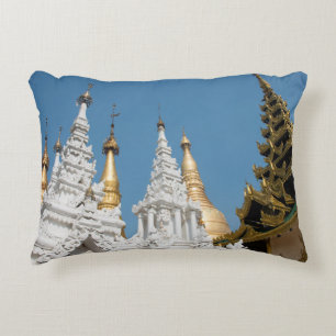 Schwedagon-Pagode Außenansicht Zierkissen