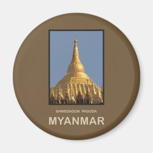 Schwedagon-Pagode Yangon Myanmar Magnet