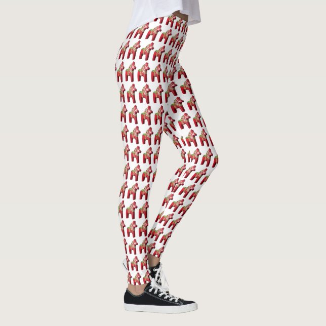 Schwede Dala Pferd Leggings (Rechts)