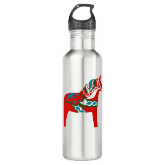Schwede Dala PferdDalecarlian Pferd Edelstahlflasche
