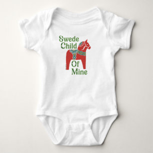 Schwede, mein Kind Baby Strampler
