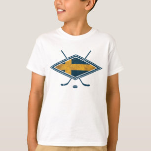 Schwede Sverige Eis-Hockey T-Shirt