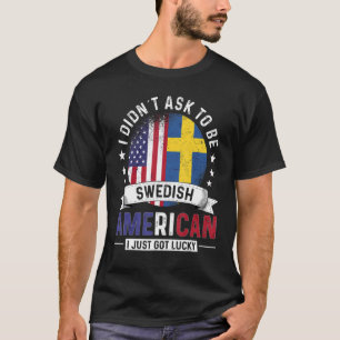 Schweden - Amerikanische Länder Flaggen - Land Swe T-Shirt