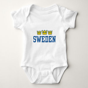 Schweden Baby Strampler