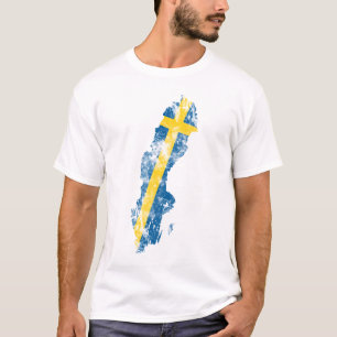 Schweden beunruhigte Shirt
