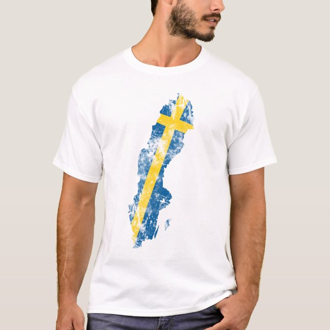Schweden beunruhigte Shirt (Vorderseite)