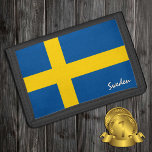 Schweden - Brieftasche, Patriot der schwedischen F Trifold Geldbörse<br><div class="desc">WALLETS: Schweden & Schwedische Fahne Mode - Liebe mein Land,  Vatertag,  Feriengeschenke,  Patrioten / Sportfans</div>