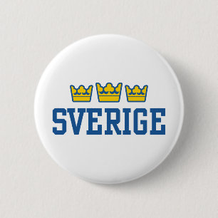 Schweden Button