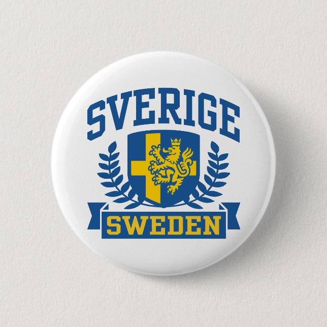 Schweden Button (Vorderseite)