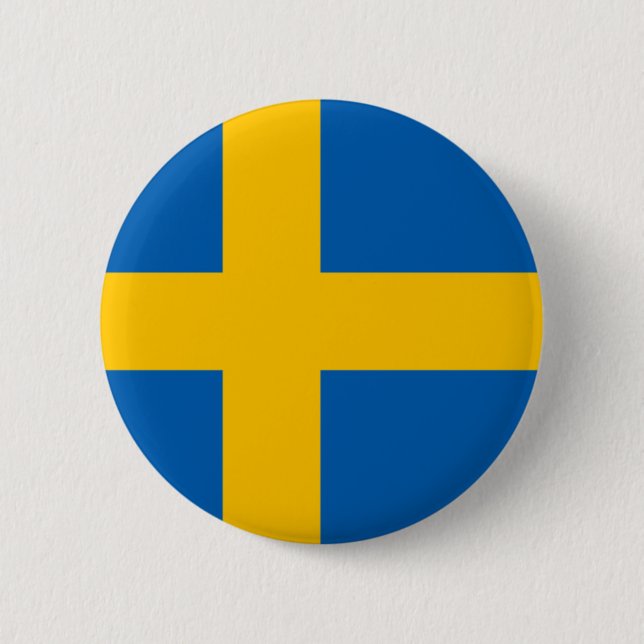 Schweden Button (Vorderseite)