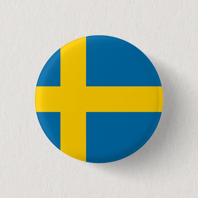 Schweden Button (Vorderseite)