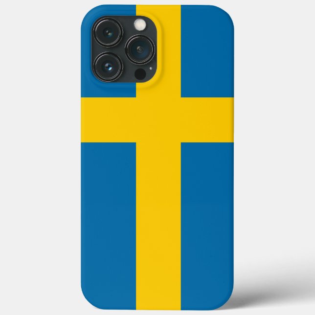 Schweden Case-Mate iPhone Hülle (Rückseite)
