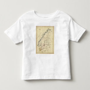 Schweden, Dänemark, Norwegen 2 Kleinkind T-shirt