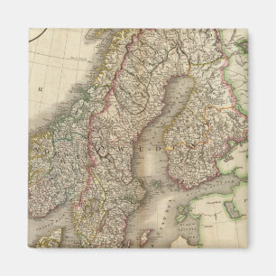 Schweden, Dänemark und Norwegen Magnet