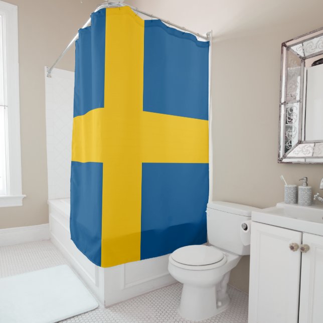 Schweden Duschvorhang (Beispiel)