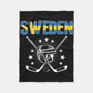 Schweden Eishockey-Liebhaber-Trikot - Schwedischer Fleecedecke