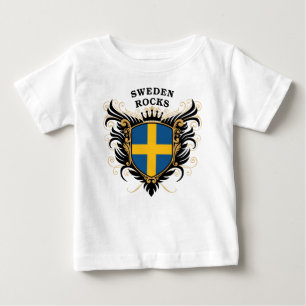 Schweden-Felsen Baby T-shirt