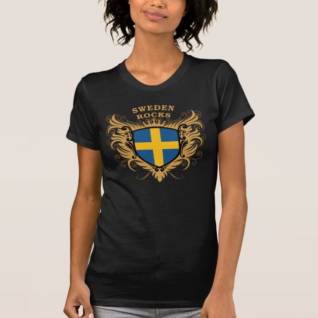 Schweden-Felsen T-Shirt (Vorderseite)