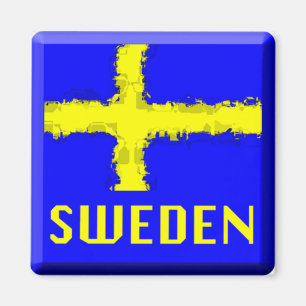 SCHWEDEN FLAG Magnet