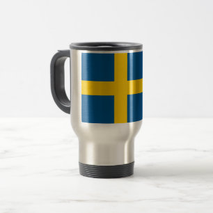 Schweden-Flagge Reisebecher