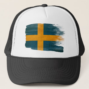 Schweden-Flaggen-Fernlastfahrer-Hut Truckerkappe