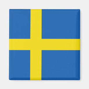 Schweden-Flaggen-Magnet Magnet