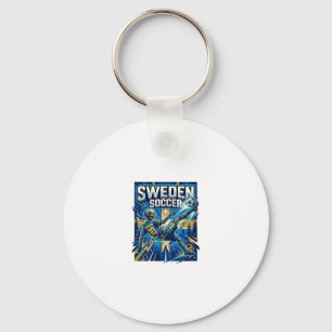 Schweden Fußball Skelett Stürmer Nationen Poster S Schlüsselanhänger