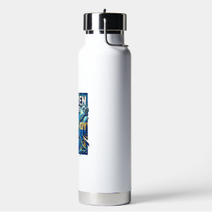 Schweden Fußball Skelett Stürmer Nationen Poster S Trinkflasche