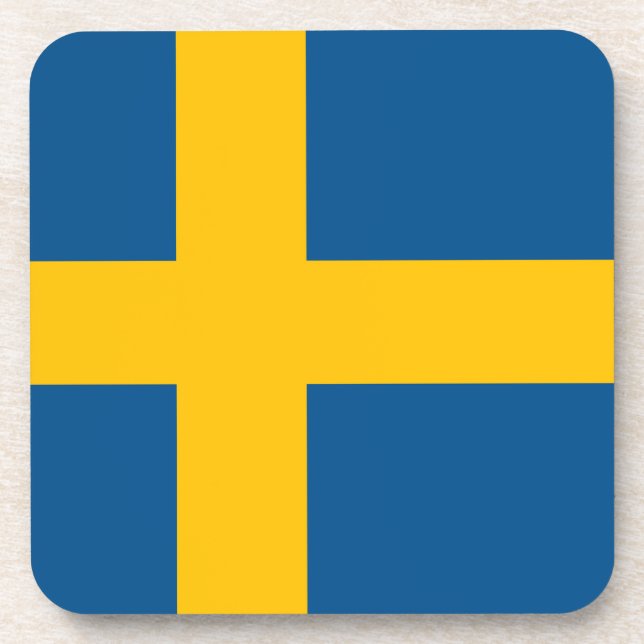 Schweden Getränkeuntersetzer (Vorderseite)