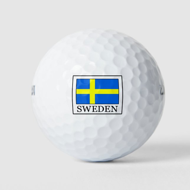 Schweden Golfball (Vorderseite)