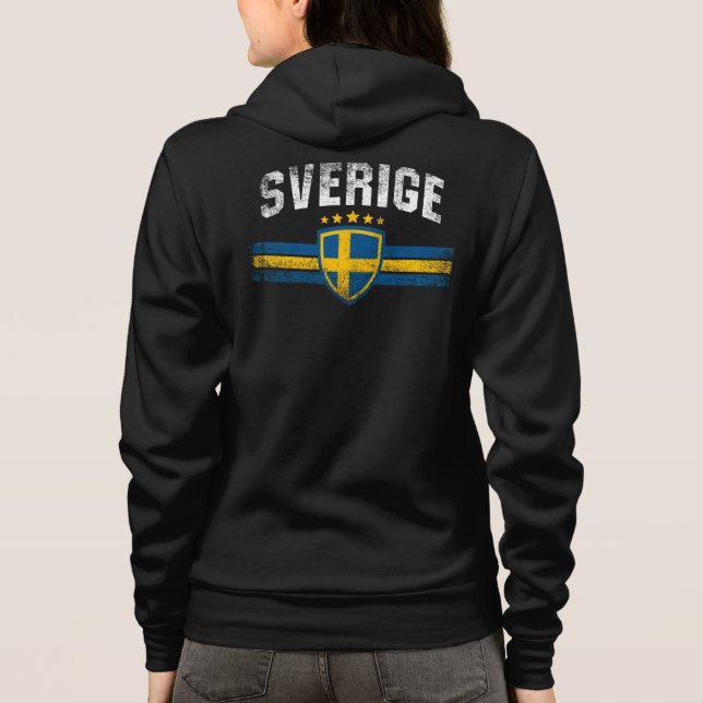 Schweden Hoodie (Rückseite)