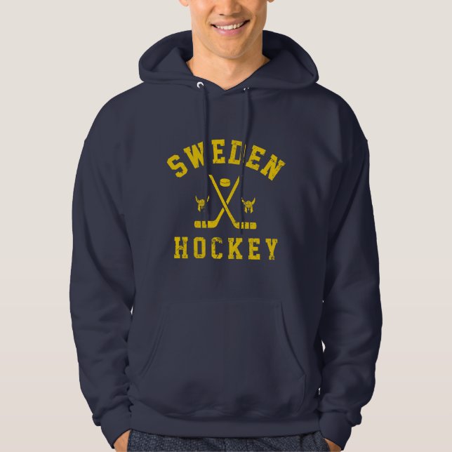 Schweden Ice Hockey   Hoodie (Vorderseite)
