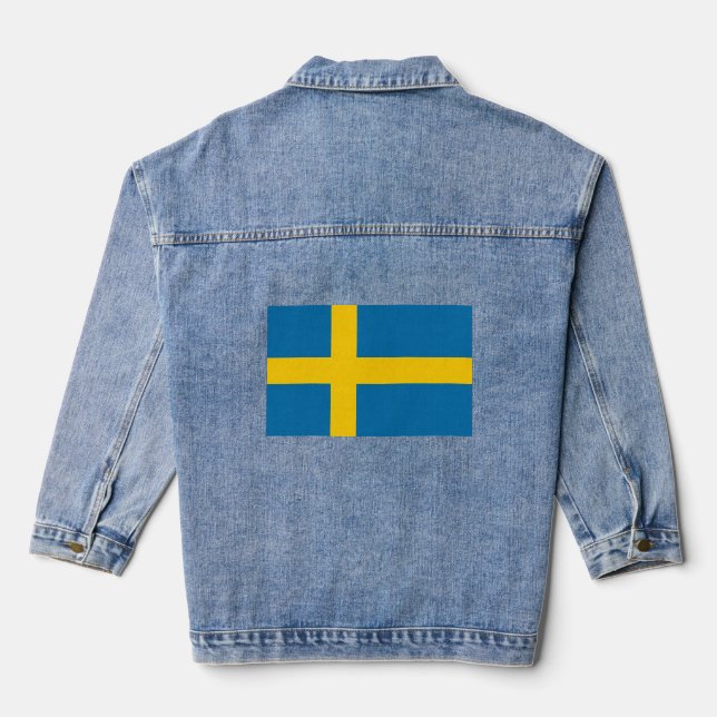 Schweden Jeansjacke (Rückseite)