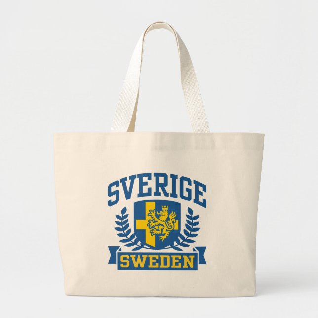 Schweden Jumbo Stoffbeutel (Vorne)