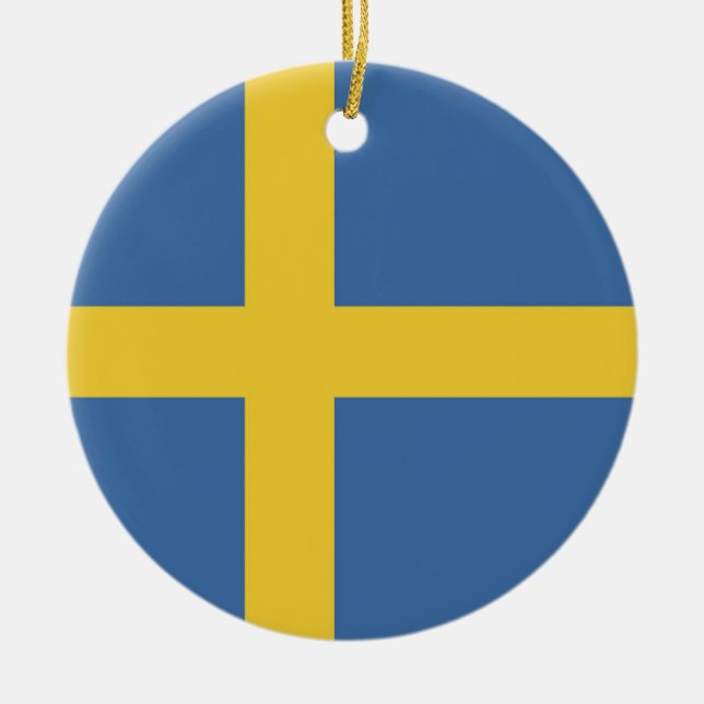 Schweden Keramik Ornament (Vorne)