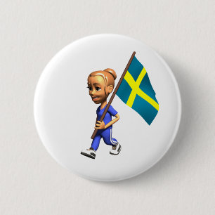 Schweden-Knopf Button