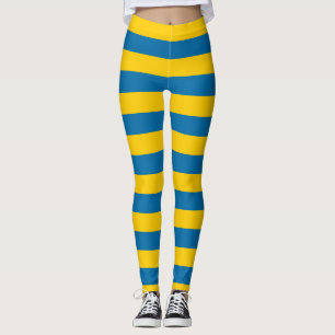 Schweden - Länderfarben für Flaggen horizontal ges Leggings