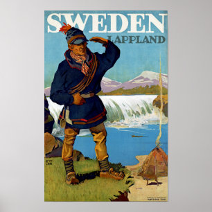 Schweden ~ Lappland Poster