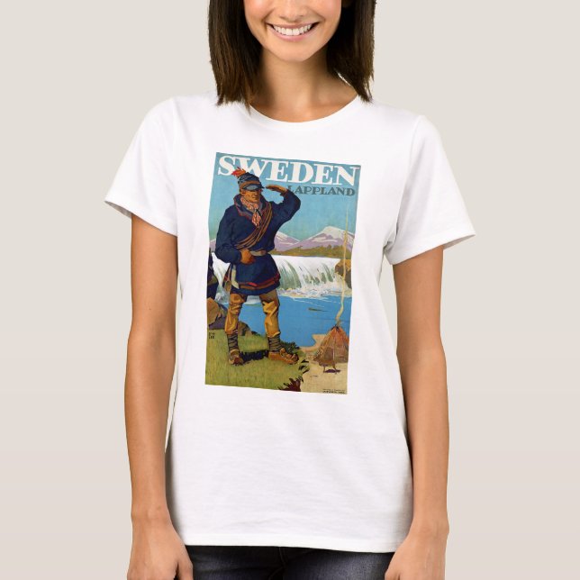 Schweden ~ Lappland T-Shirt (Vorderseite)