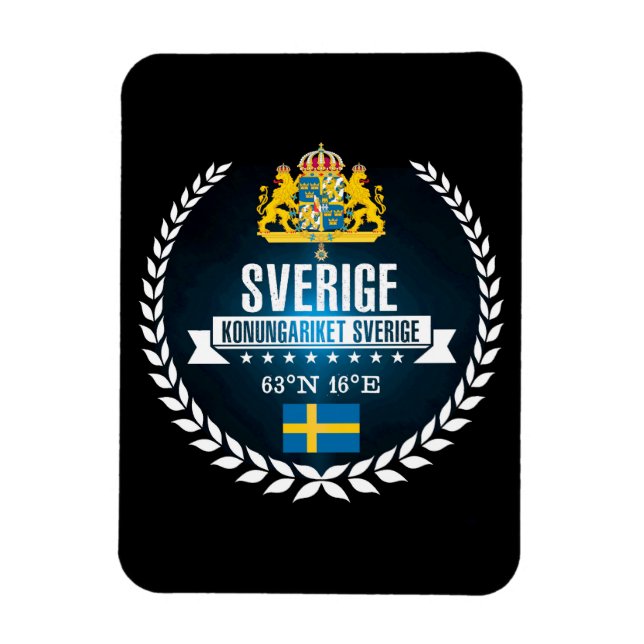 Schweden Magnet (Vertikal)