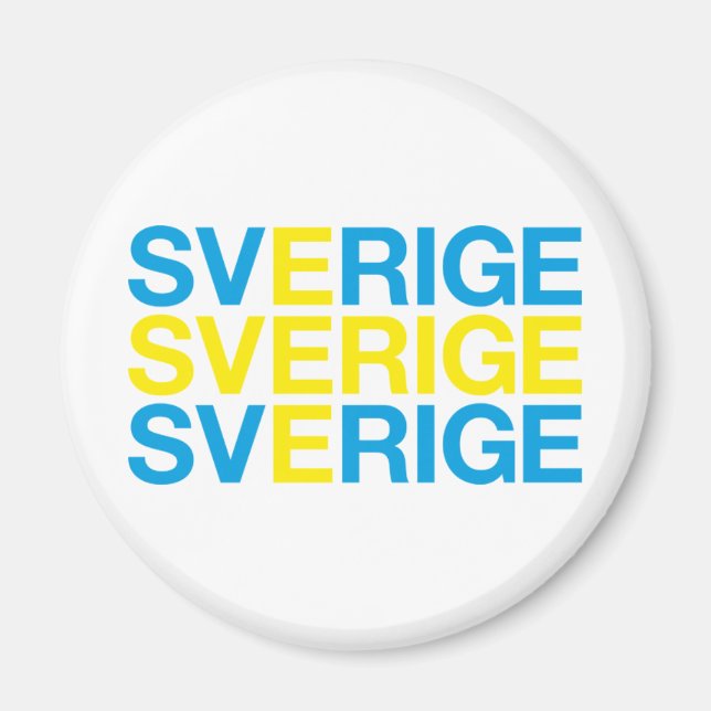 SCHWEDEN MAGNET (Vorne)