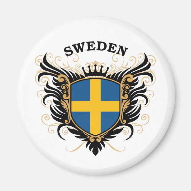 Schweden Magnet (Vorne)