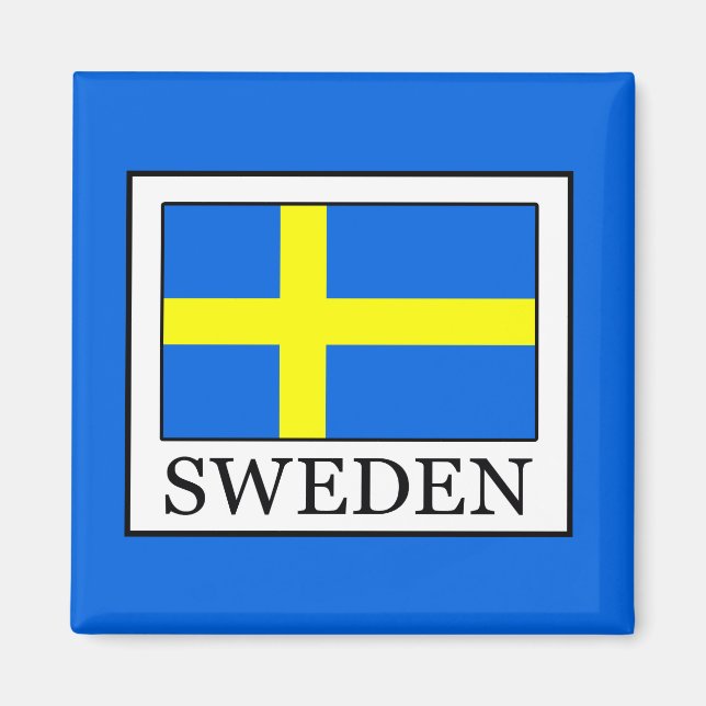 Schweden Magnet (Vorne)
