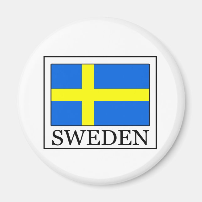 Schweden Magnet (Vorne)