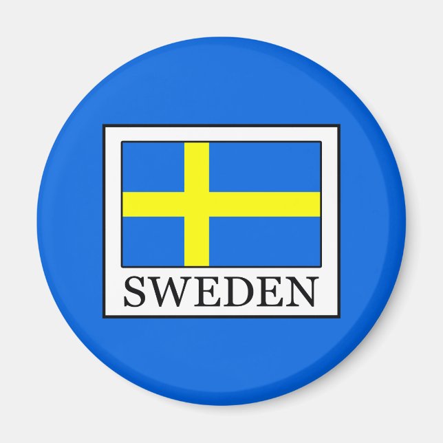 Schweden Magnet (Vorne)