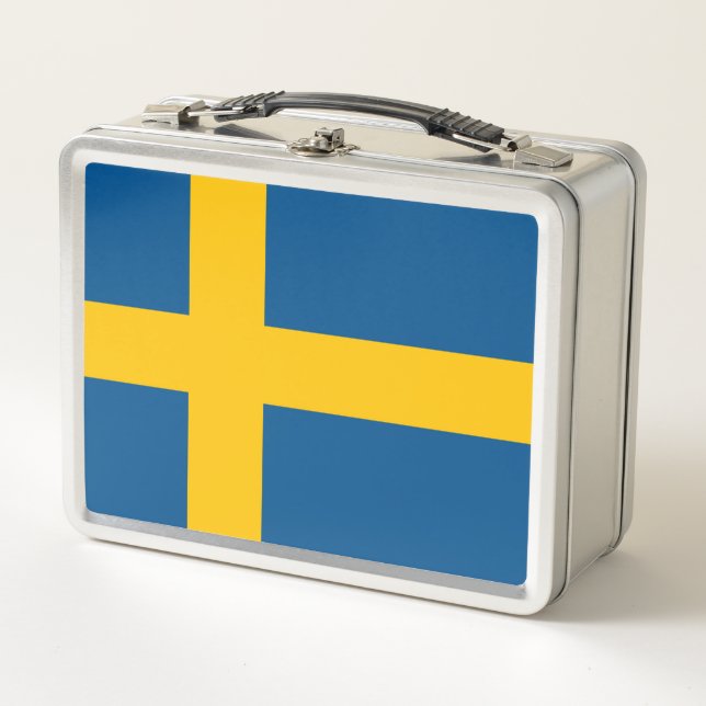 Schweden Metall Brotdose (Vorderseite)